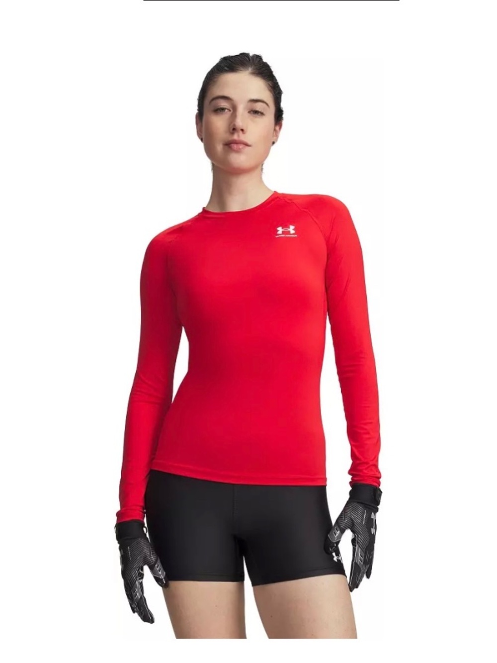 Under Armour cold gear red long sleeve